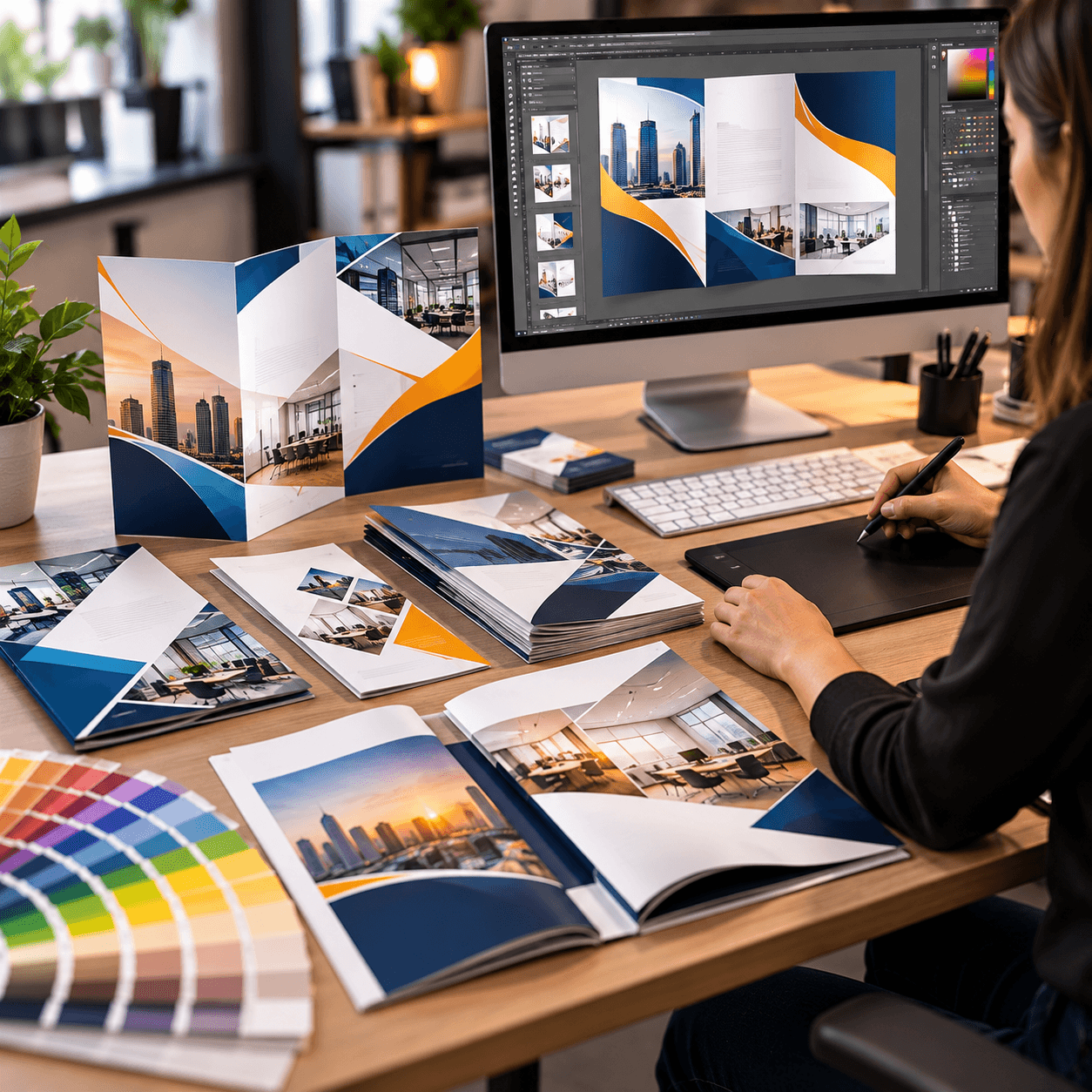 Flyer & Brochure Design service example